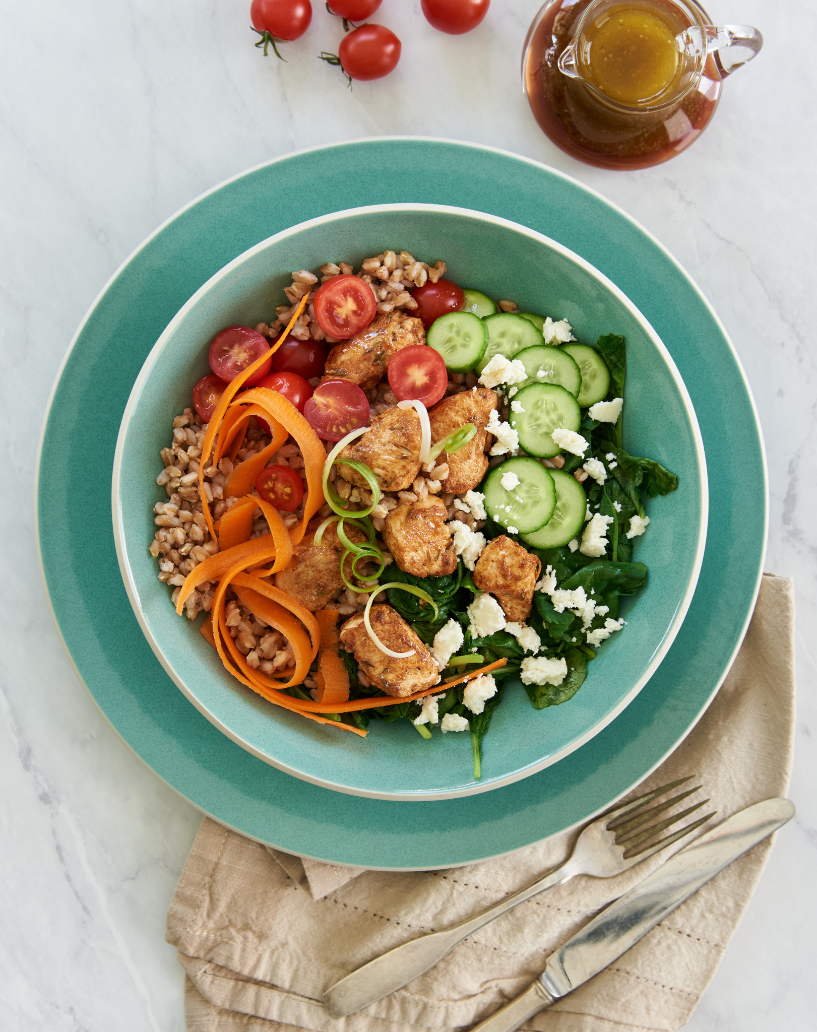 Chicken Farro Bowl