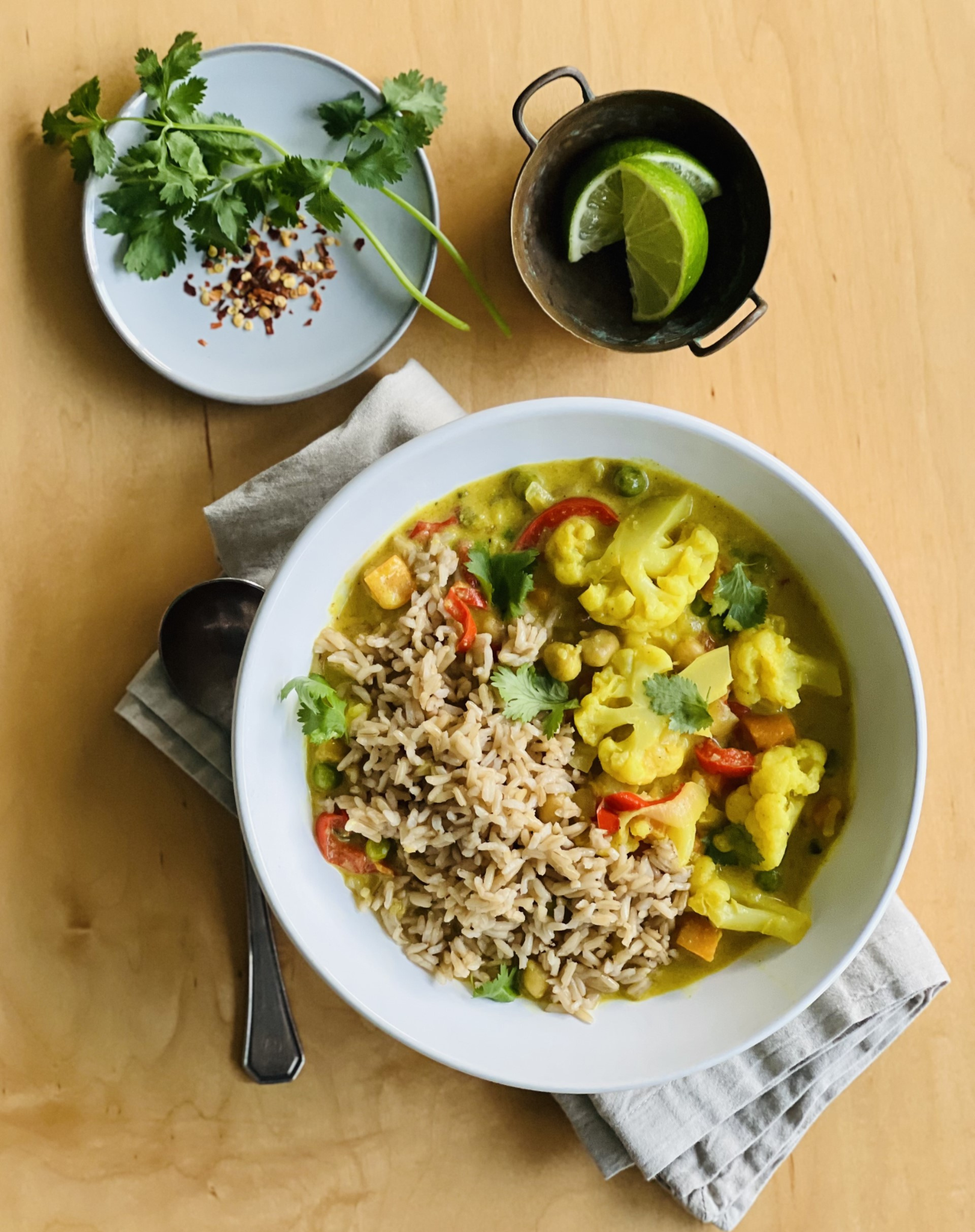 Coconut Curry Chickpea Stew