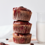 Double Chocolate Raspberries Muffins