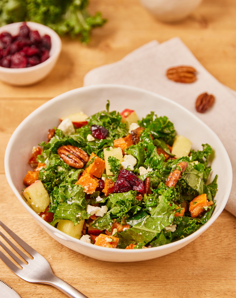 Kale and Sweet Potato Salad